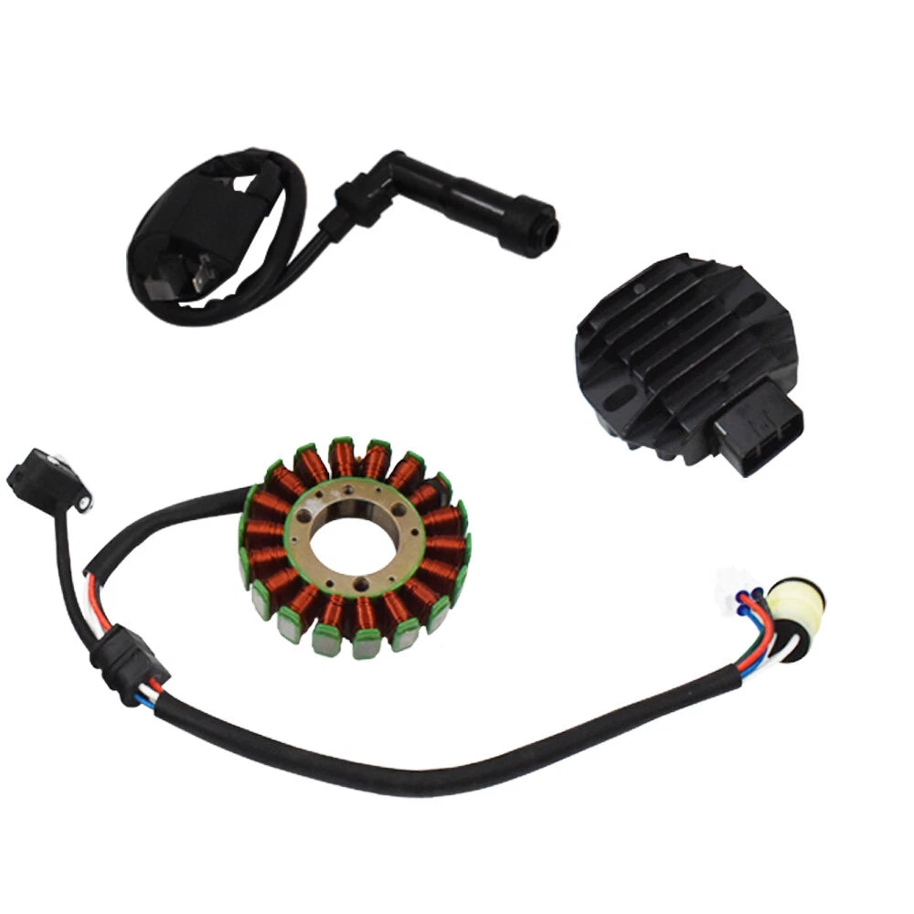 Stator, Regulator Rectifier, Ignition Coil for Yamaha Raptor 660 (2001–2005)