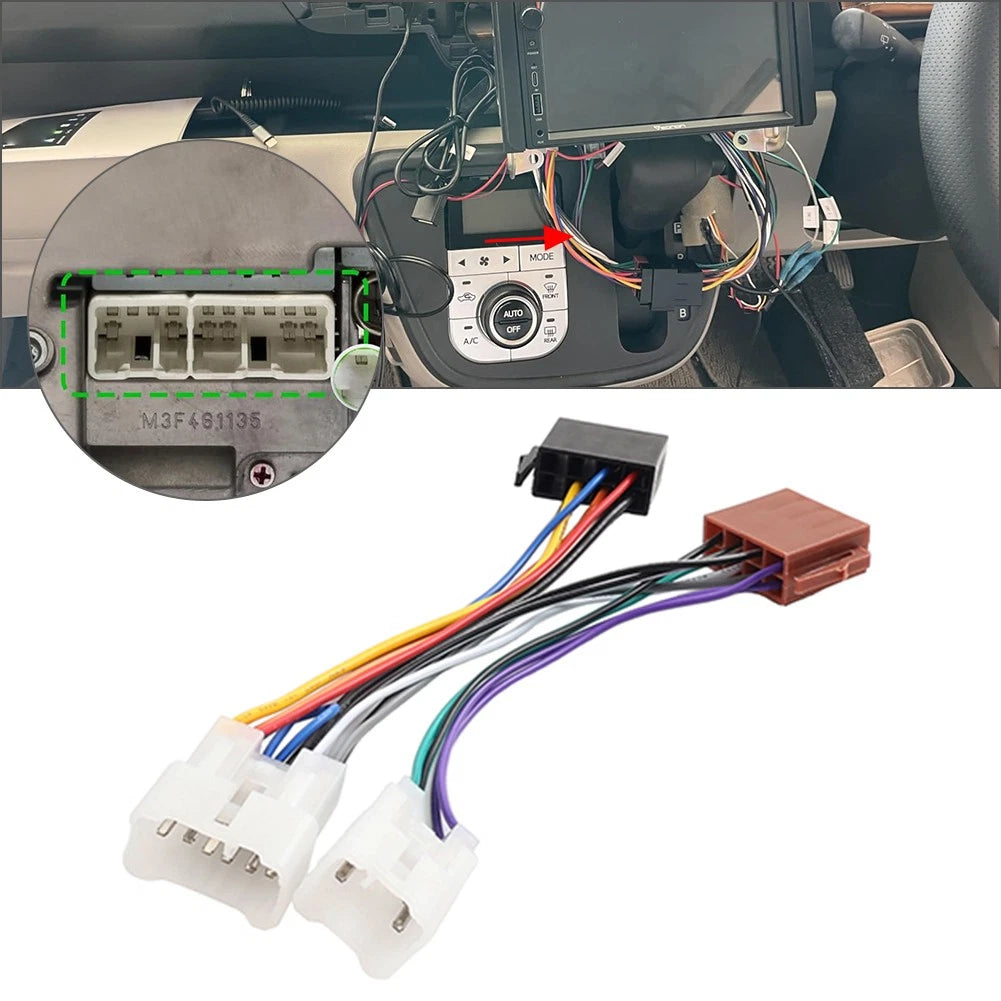 ISO wiring harness for Toyota (Fit)