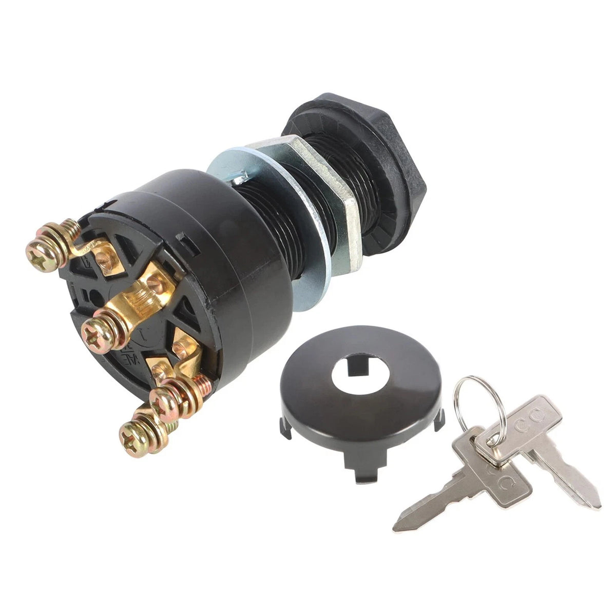 4-Term Key Switch 12V ON/OFF for Club Car DS Gas Cart (1996)