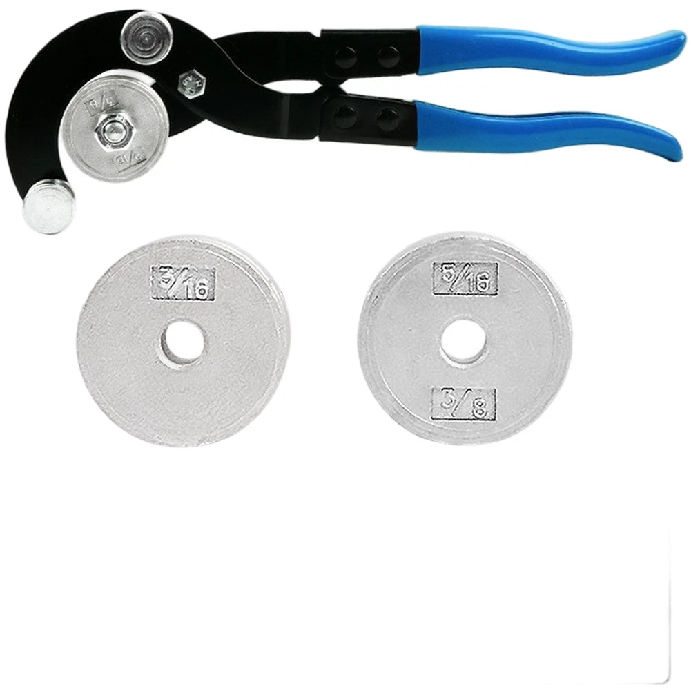 Manual Pipe Bender Tool for Copper Aluminum Tubes (4 Sizes, 10mm Diameter)