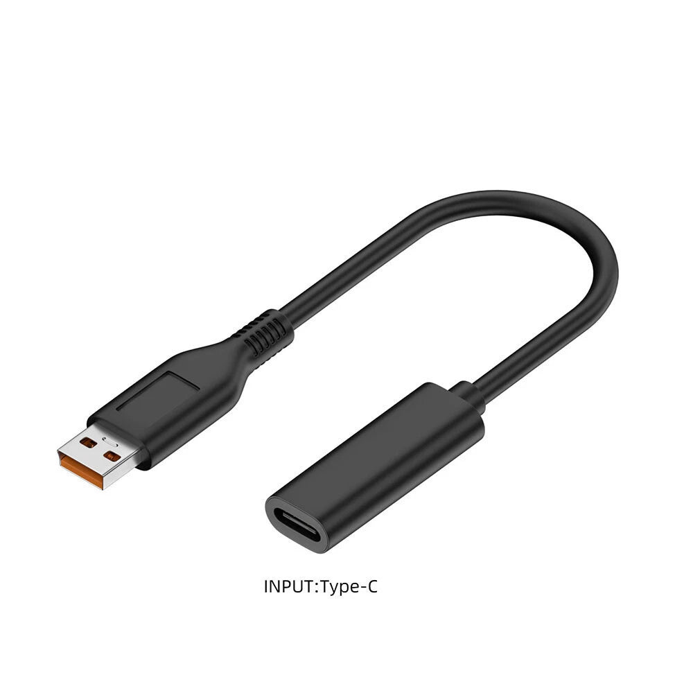 USB Type C PD Charger Cable for Lenovo Yoga 3 4 700 900 (2015–2016)