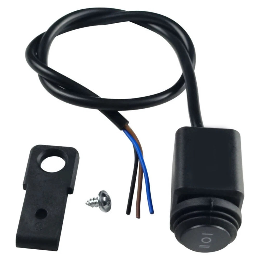 3-Way Handlebar Light Switch for Motorcycle (Quick Replacement)