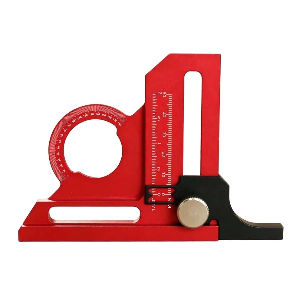 Height Gauge Ruler for Table Saw 0-60mm Aluminum Construction
