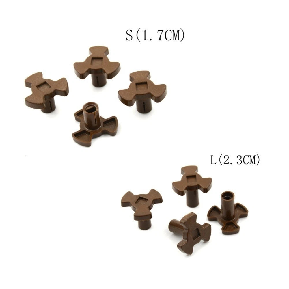 4X Microwave Turntable Coupler Roller Guide Tray Shaft 17mm 23mm