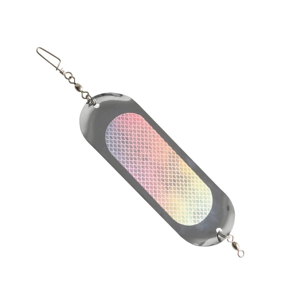 Glow in Dark Salmon Flasher Lure Trolling Dodger 4.5"