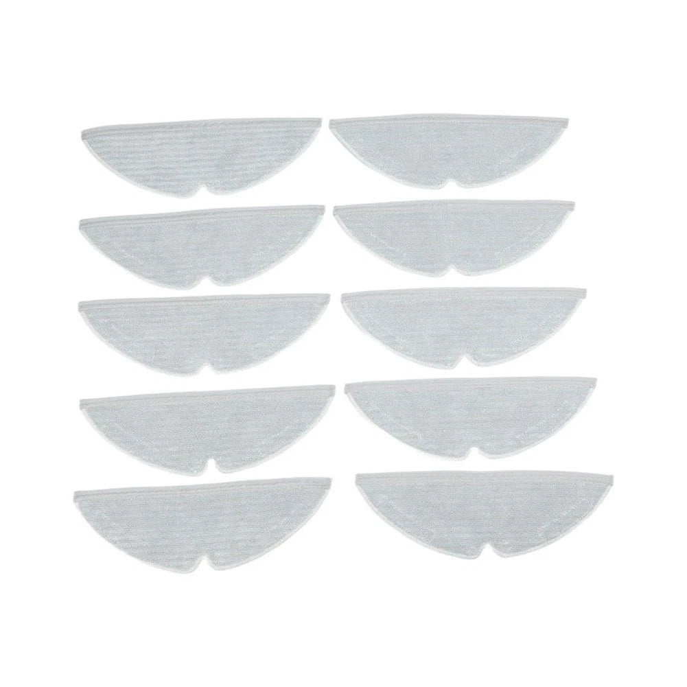 Set of 10 Microfiber Mop Pads for Dreame D20 D20 Pro Plus Robot Vacuum