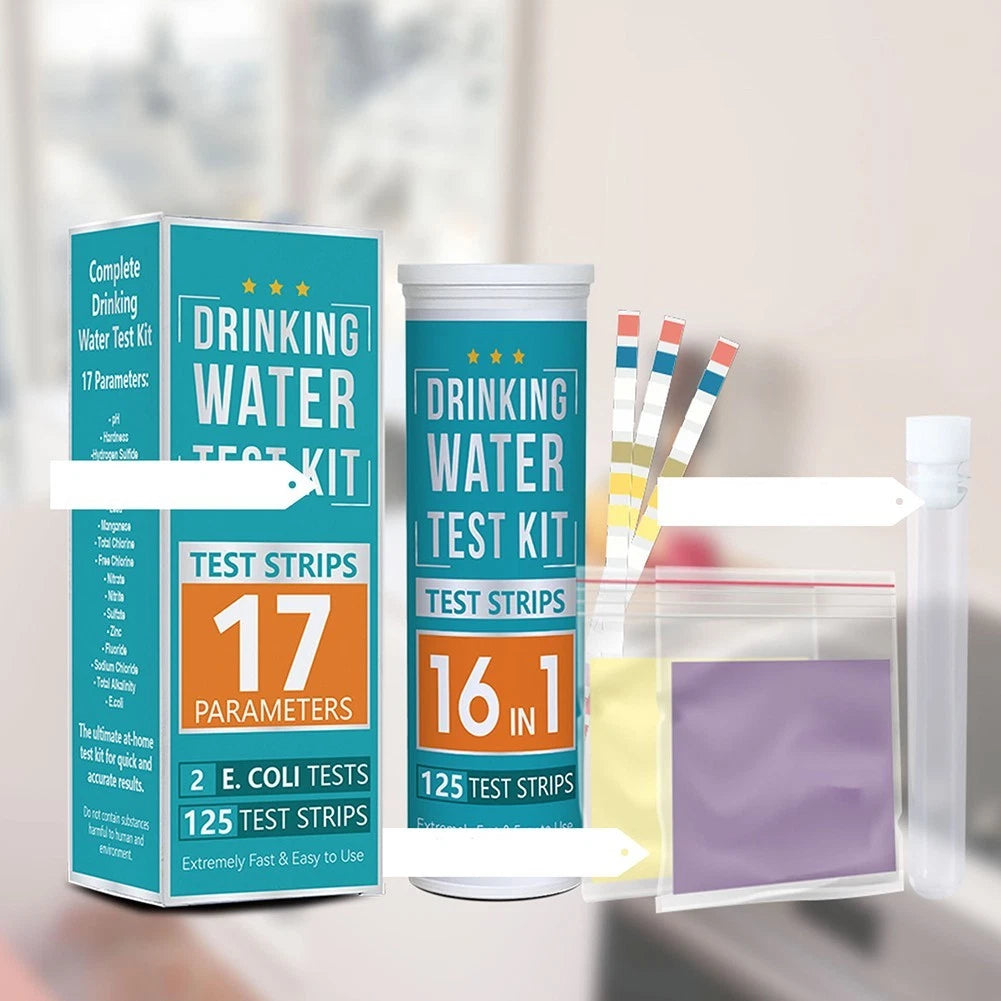 17 in 1 Water Testing Kit for Precise Contaminant Analysis