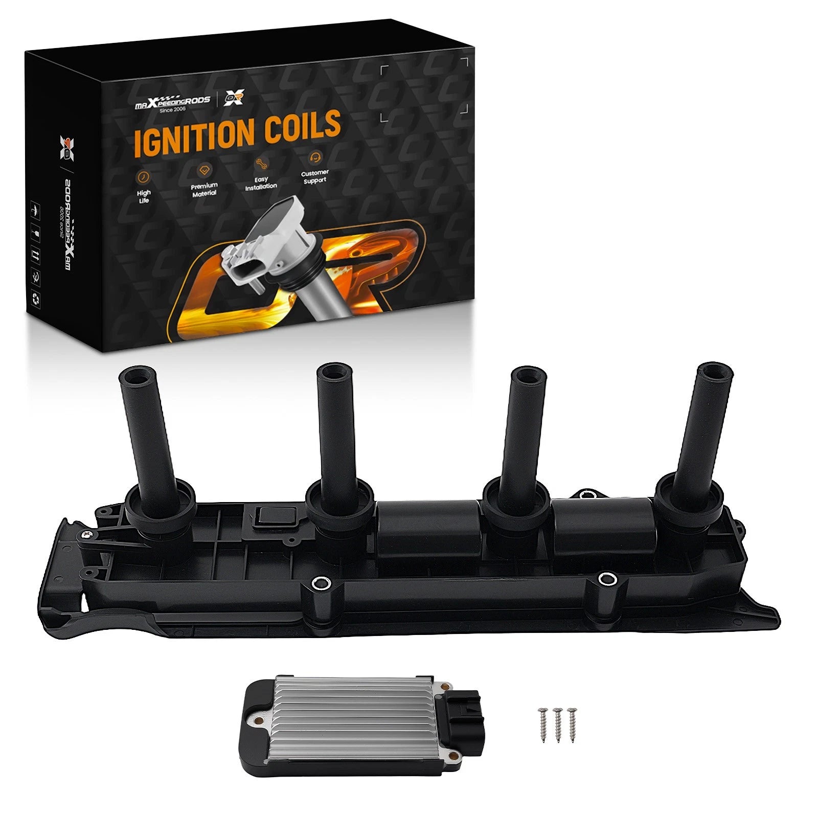 Ignition Coil & Module for Chevrolet Malibu (2004–2006) UF391 LX981