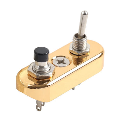 Toggle Push Button Switch for Harley 7/8" 1" Handlebar (No Part Numbers)