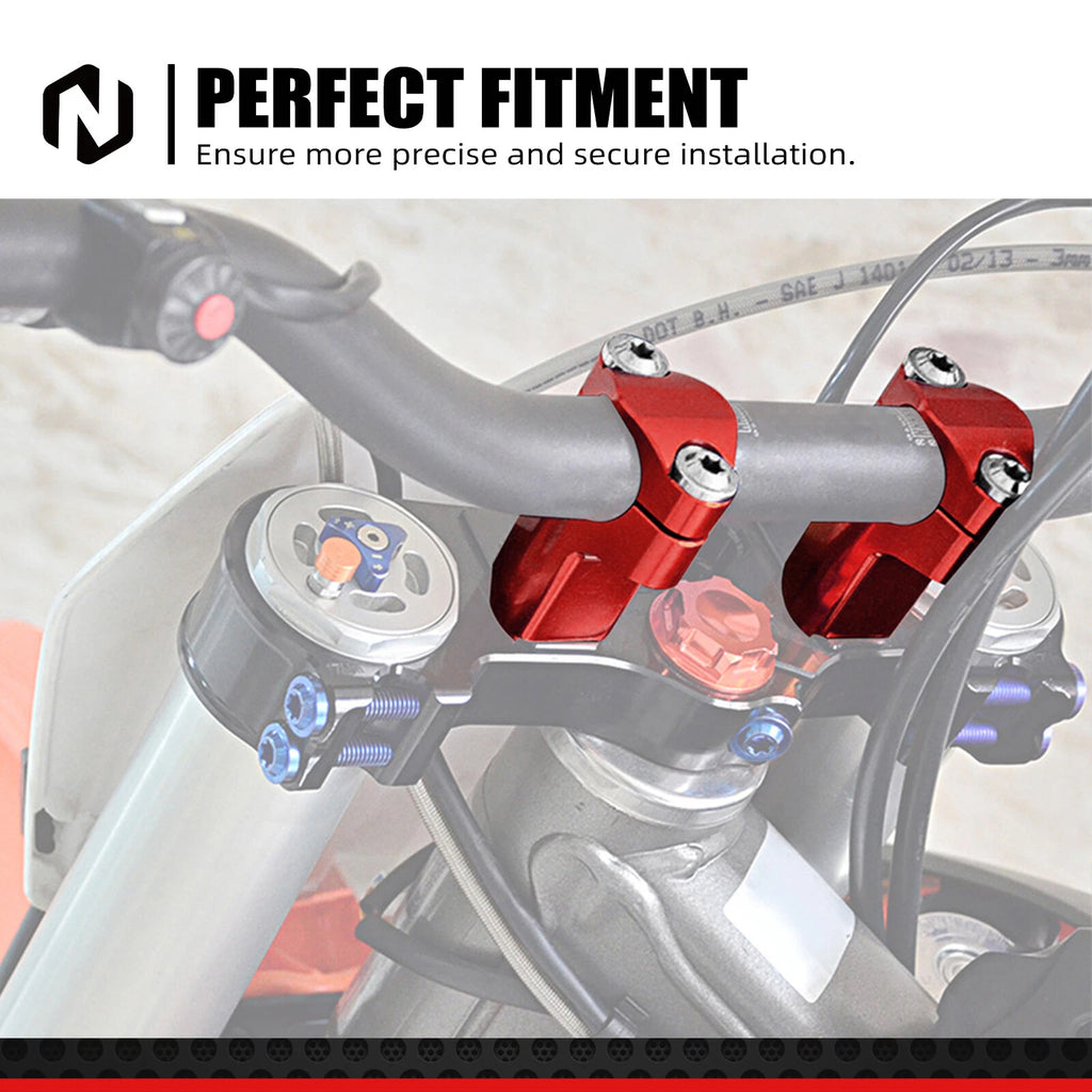 Billet Handlebar Mounts Clamp Riser for Beta RR 125 200 250 300 (2012–2023)