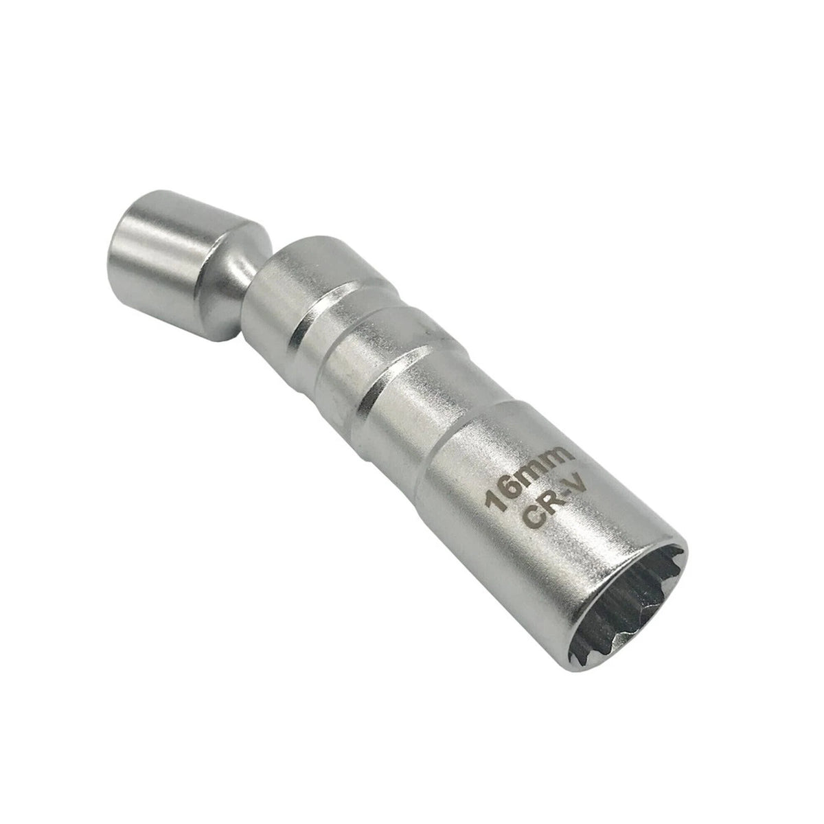 16mm Thin Wall Magnetic Swivel Spark Plug Socket for Universal Use