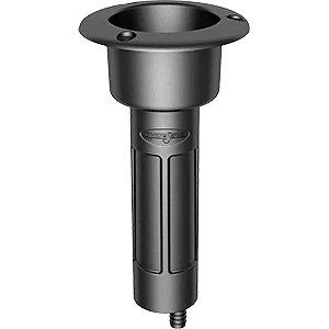 Rod & Cup Holder for Mate Series P1000DB (0° Drain, Round Top, Black)
