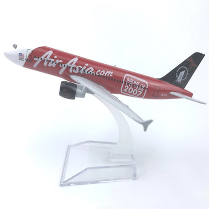 Aircraft Model Display for A320 (2007) - 1:400 Scale Alloy Plane