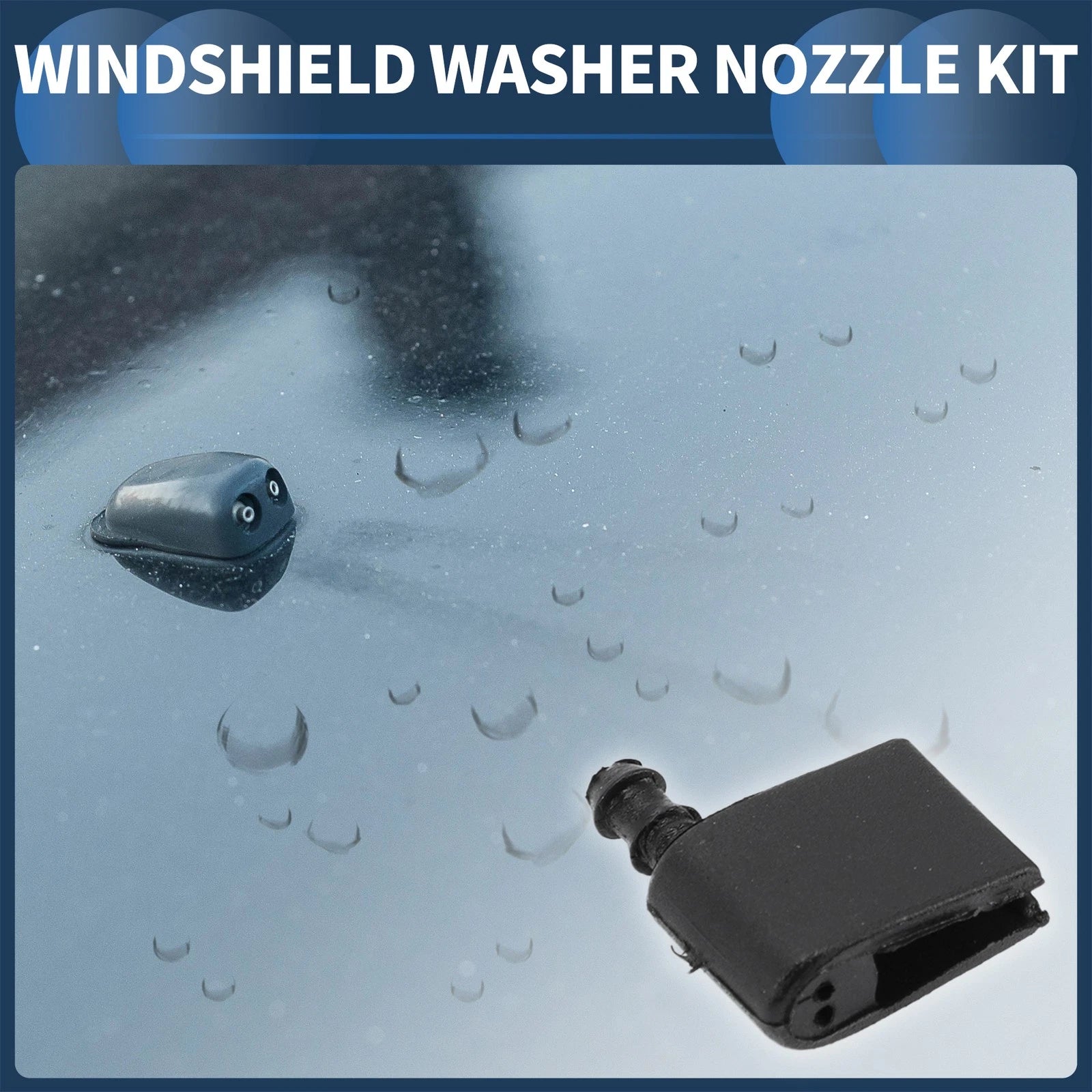 Front Windshield Washer Nozzles Set for Mercedes-Benz Sprinter (2015–2021)