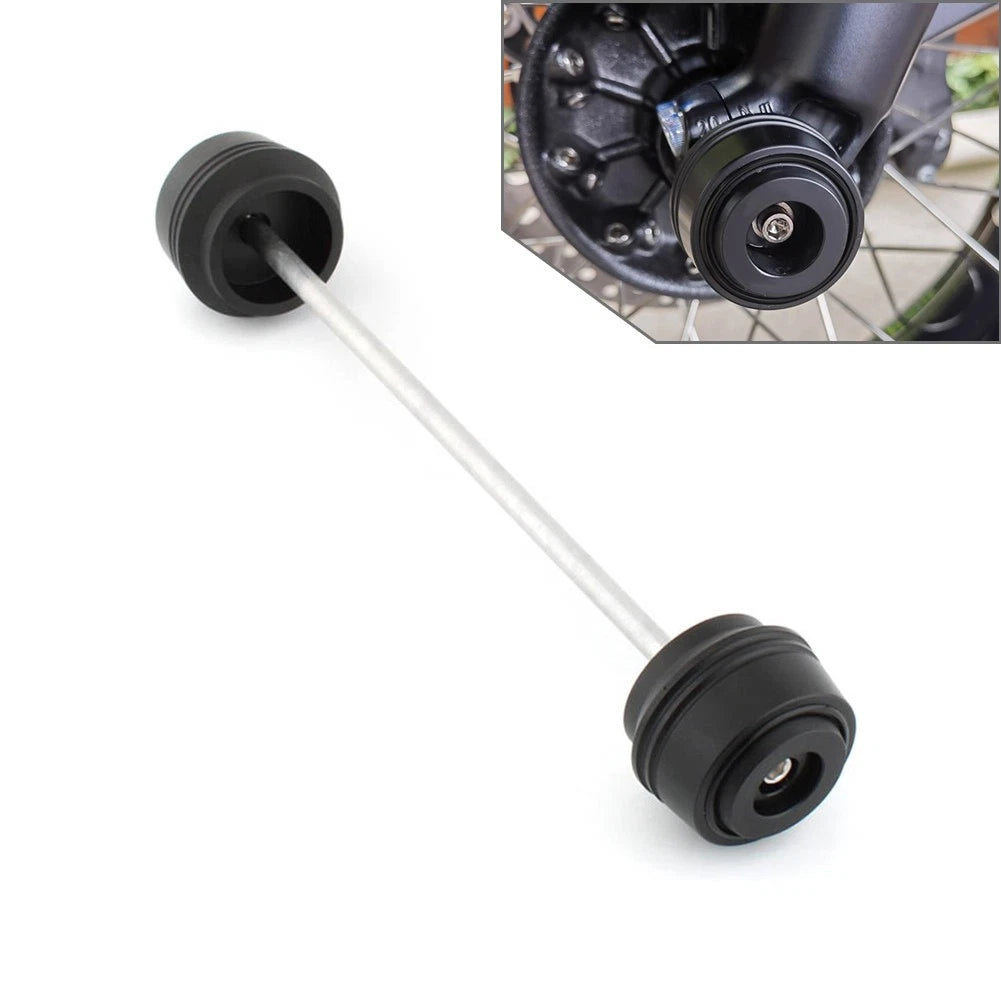 Front Wheel Axle Fork Slider Crash Protector for Zontes Shengshi 368 (D E M)