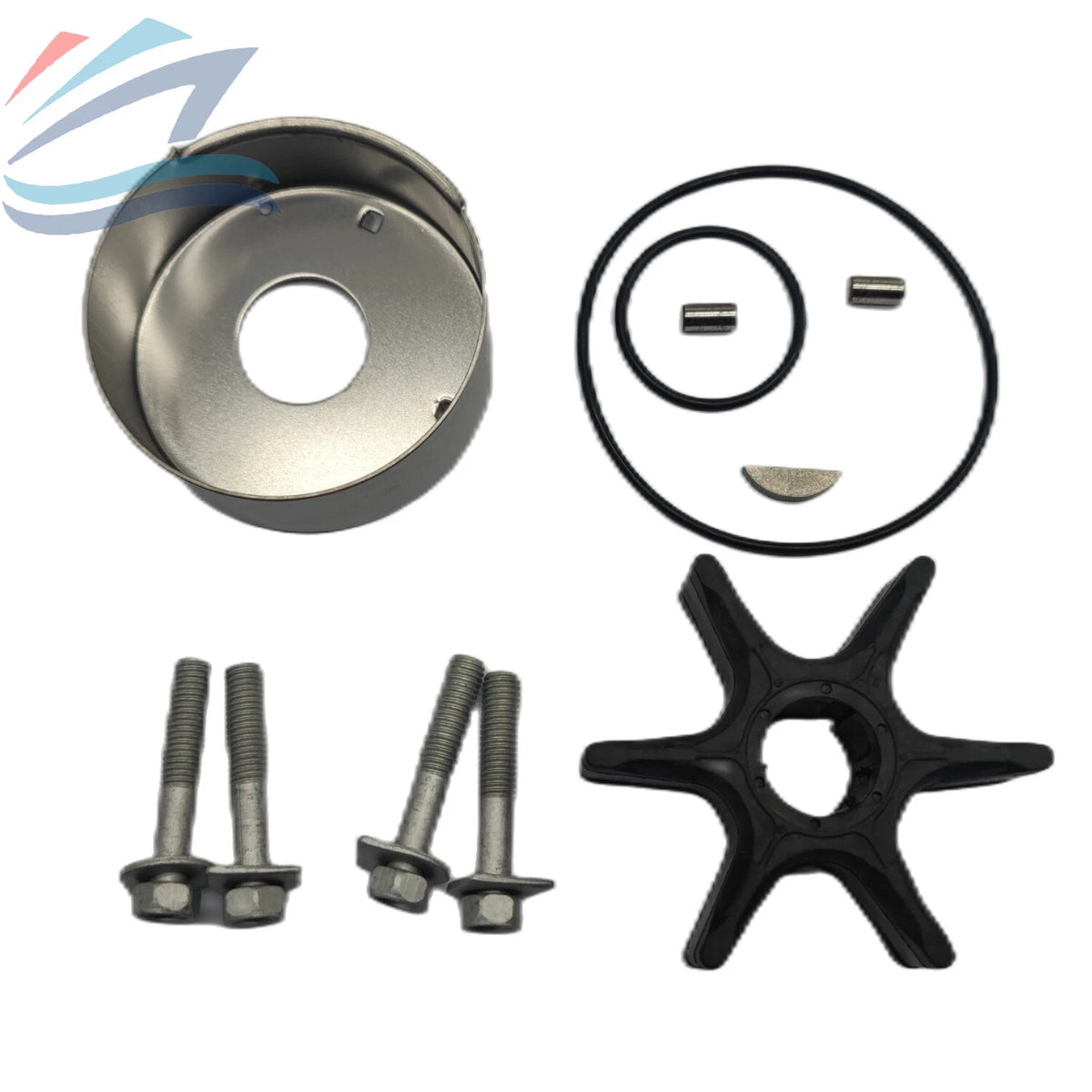 EM Water Pump Impeller Kit for Yamaha VF 225 250 HP (2000–2006) 6CB-W0078-00