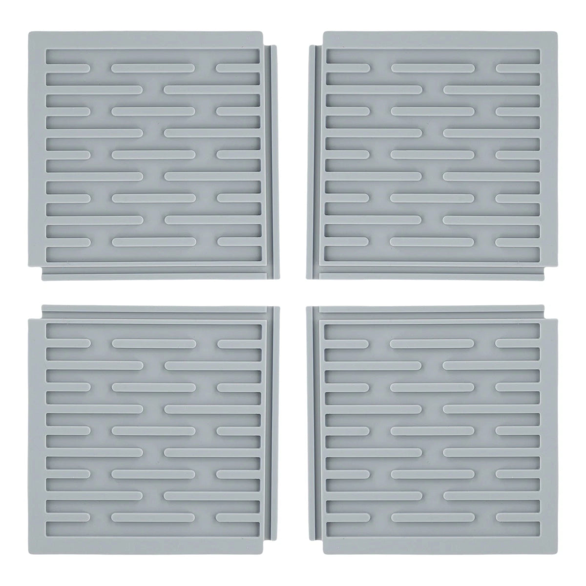 4X Customizable Silicone Drying Mats for Kitchen Use