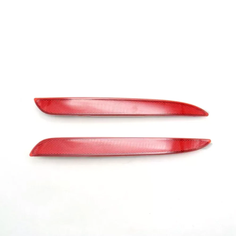 Pair Left & Right Side Rear Bumper Reflector Red For Mazda 3 2009 2010 2011 2012