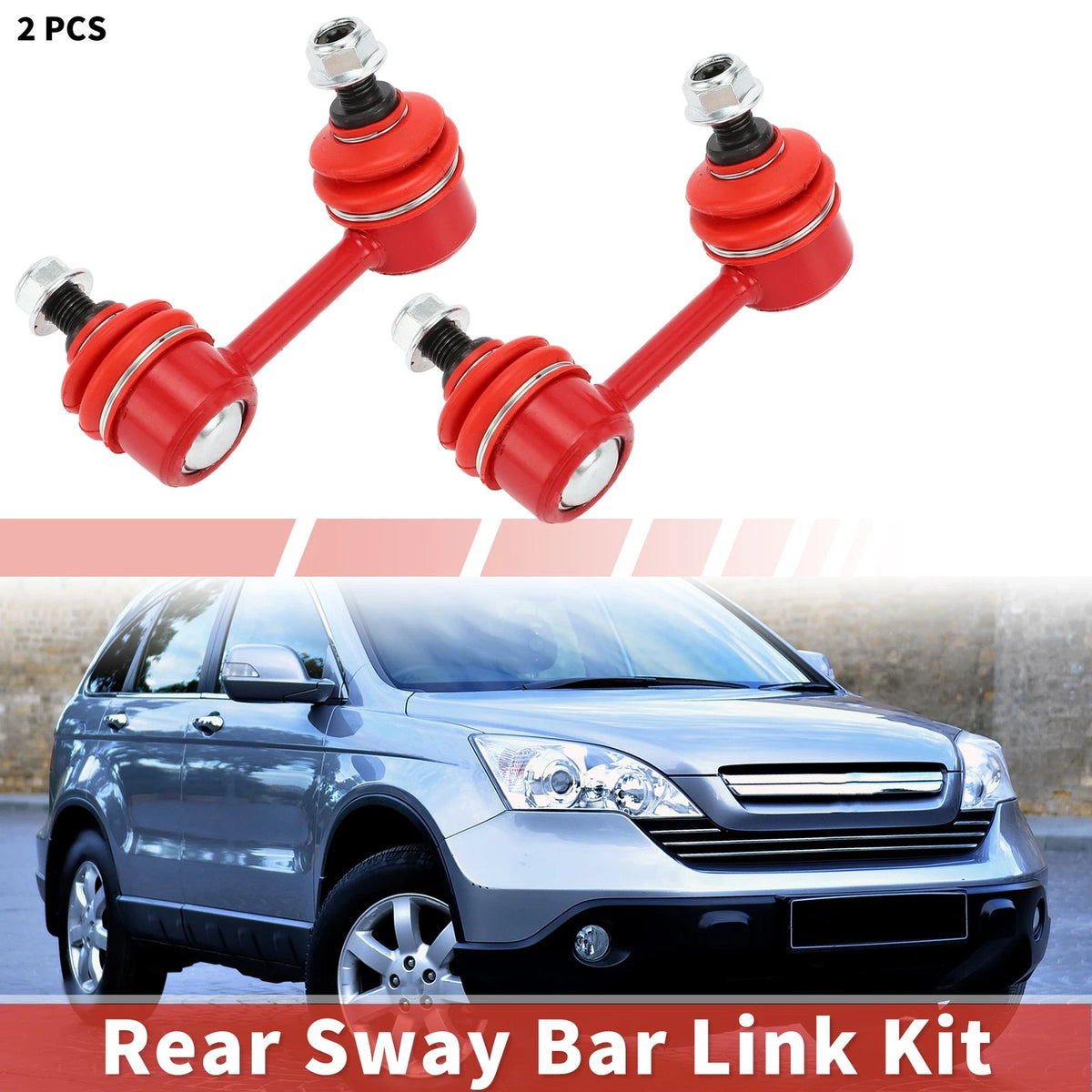 2X Rear Stabilizer Sway Bar Link for Honda Civic (2006–2015) No.K750125/K750126