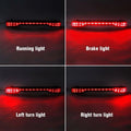 Trunk Pad & LED Brake Tail Light for Harley Touring Electra Glide (2014–2023)