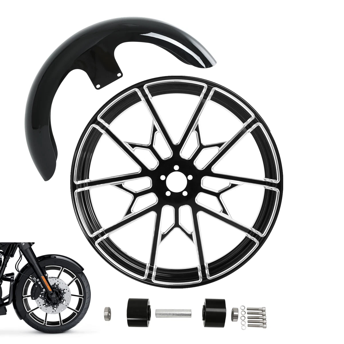 21" Front Wheel Rim for Harley Touring Models (2008–2013)