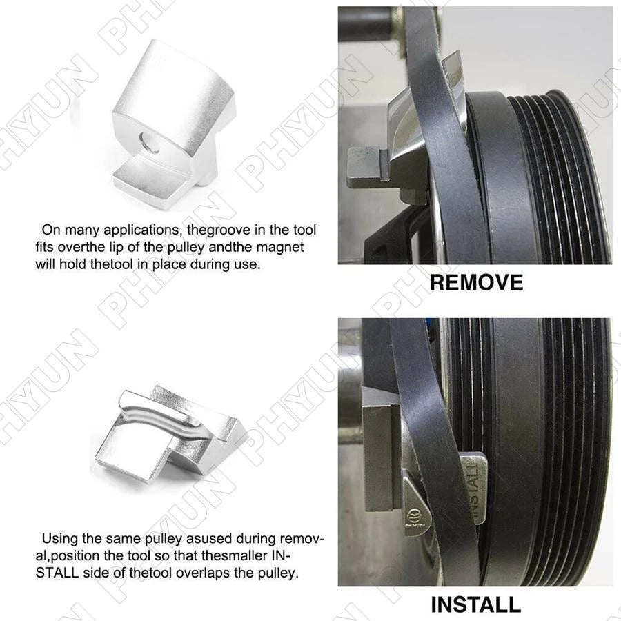 1Pc Stretch Belt Remover and Installer Tool Kit for Skid Steers