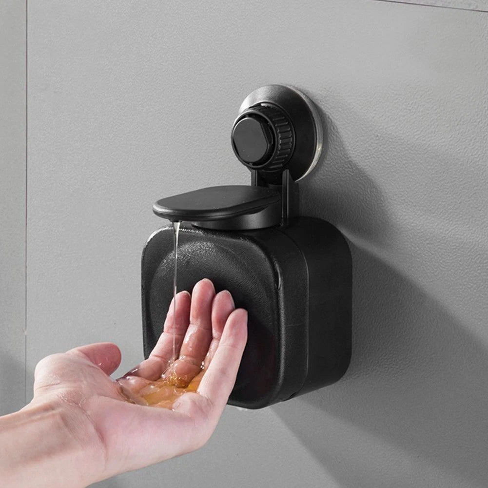Soap Dispenser for Wall Mount (11x8.5x9cm) - Waterproof, 1pc