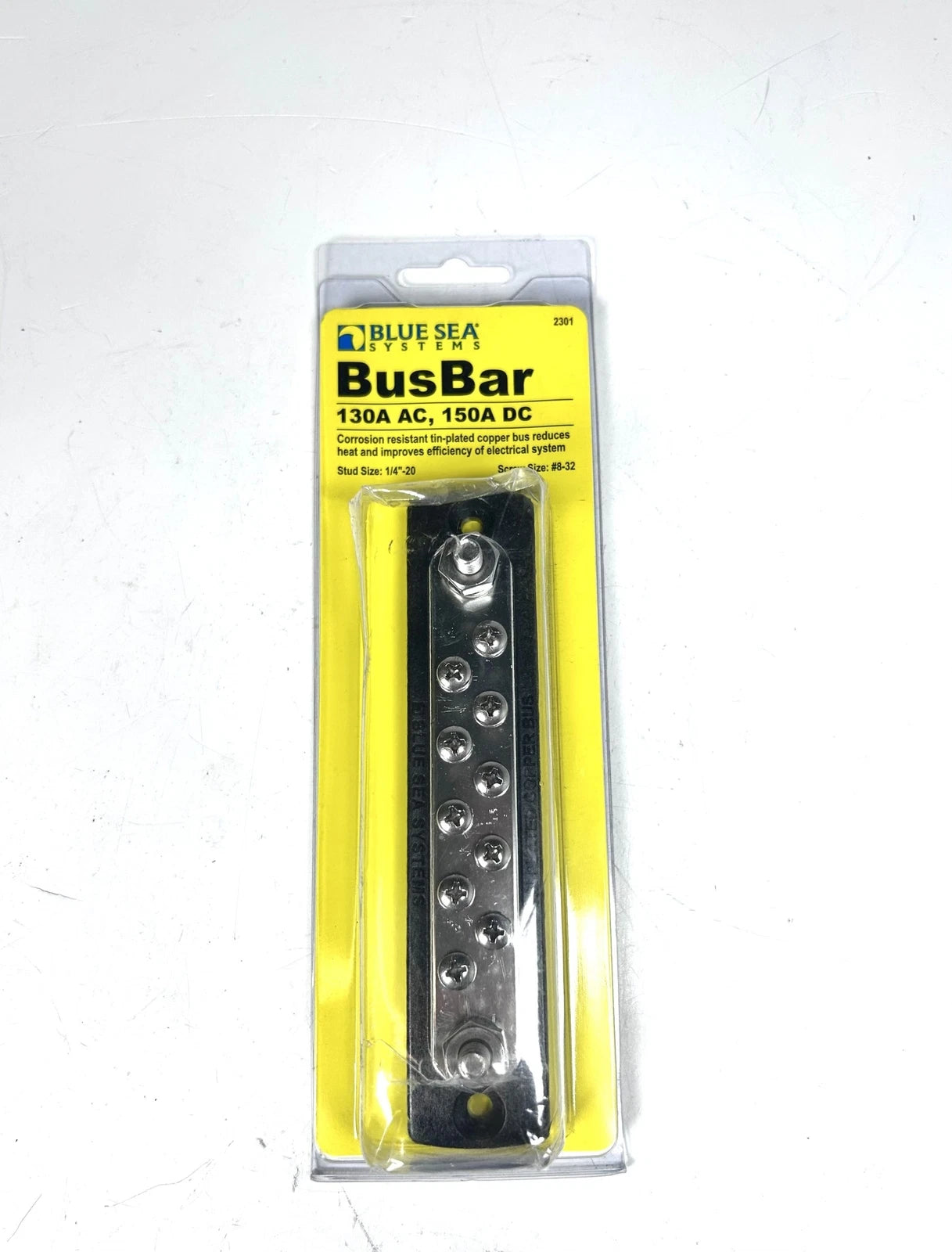 Bus Bar 130A AC, 150A DC for Blue Sea Systems 2301
