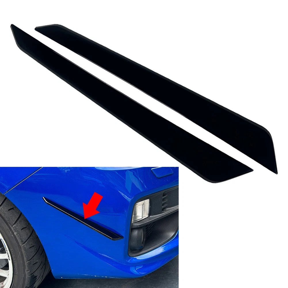 Front Bumper Side Spoiler Trim For Subaru WRX STI VA 2015-2021