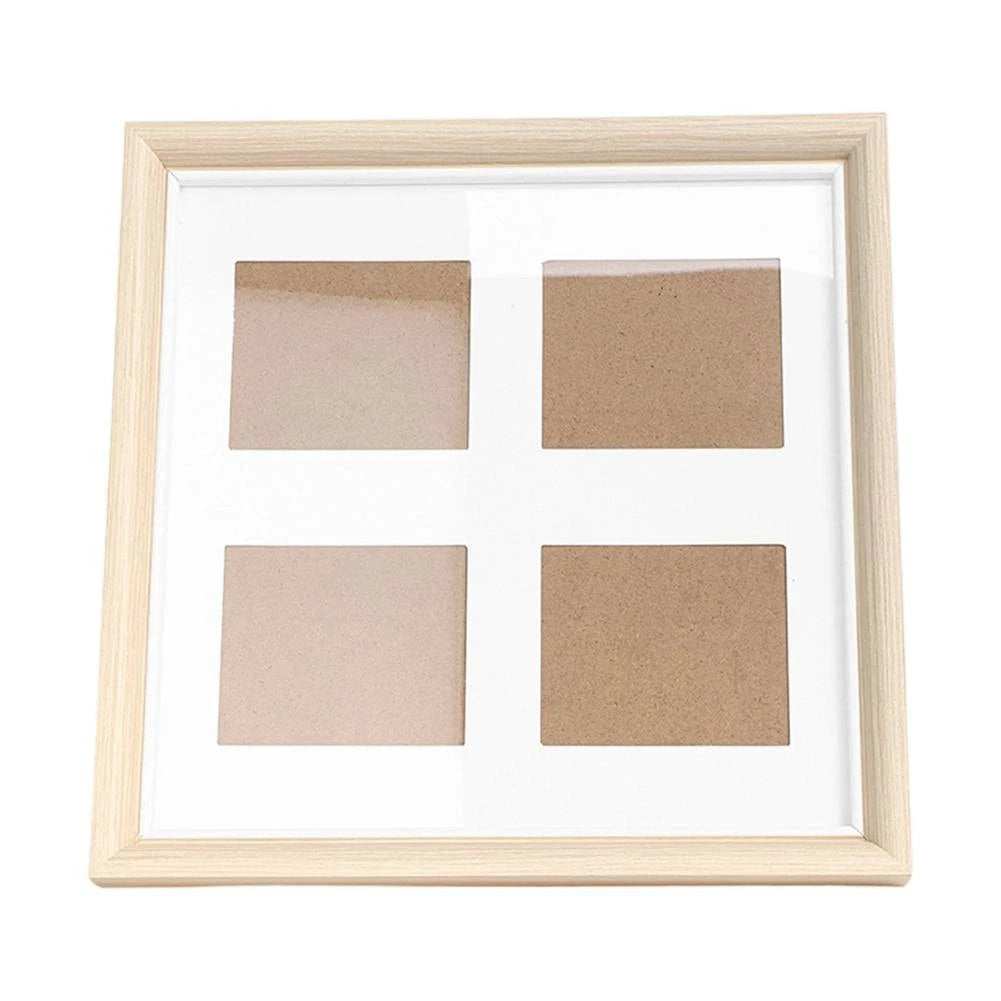 36 Inch Rustic Wooden Collage Picture Frame