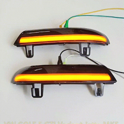 Dynamic Smoked LED Side Mirror Turn Signal Light for Golf 5, Passat B6 (2003–2010)