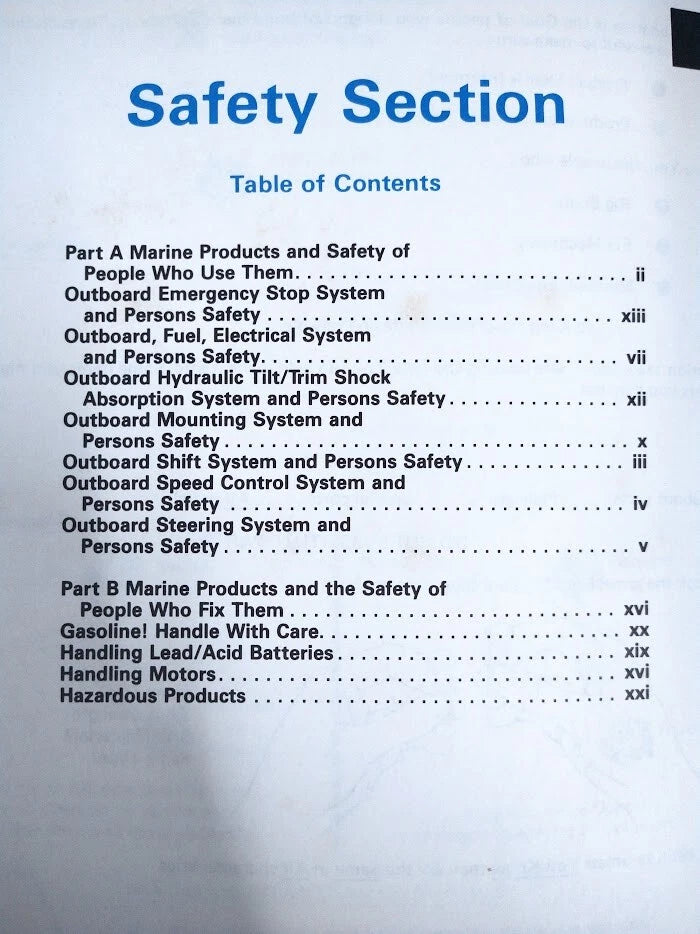 Evinrude Johnson 507546 Service Manual for Colt/Junior (Thru 55)