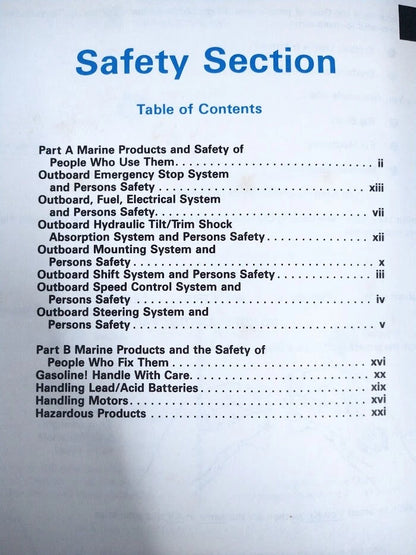 Evinrude Johnson 507546 Service Manual for Colt/Junior (Thru 55)