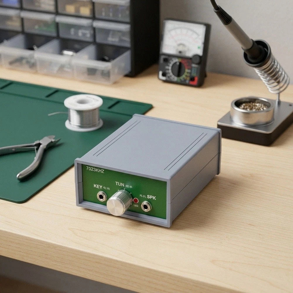 Radio Learning Kit for CW Transceiver (Compact 15x10x4cm)