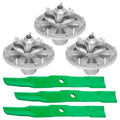 Spindles and Blades Replacement for John Deere Z997R 60 in (2017–2018)