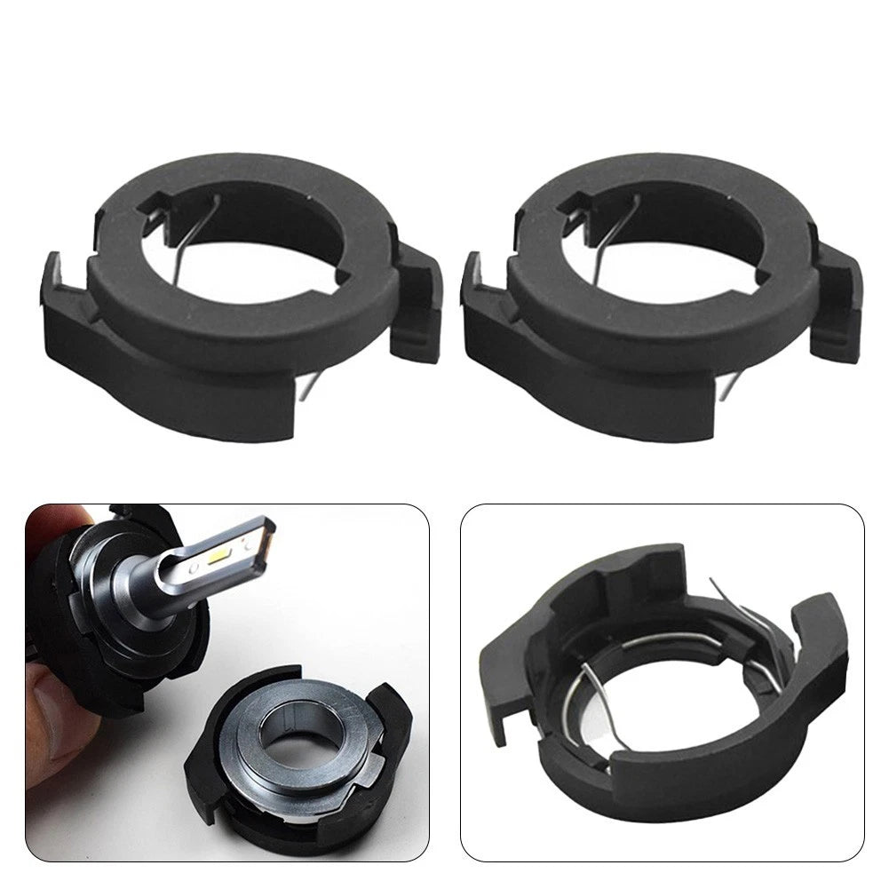 Xenon Bulb Holder Socket Stable Characteristics 2pcs 35 (W) 12 (V) ABS