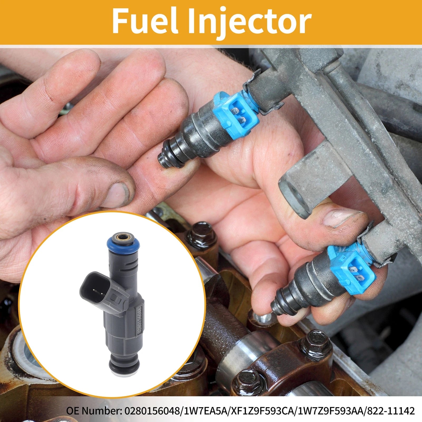 Fuel Injector Replacement for Ford Crown Victoria V8 (2003–2011)
