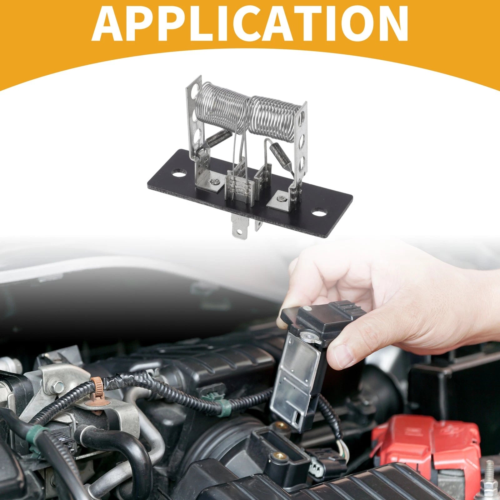 HVAC Blower Motor Resistor Replacement for Chevrolet Silverado (2007–2013)