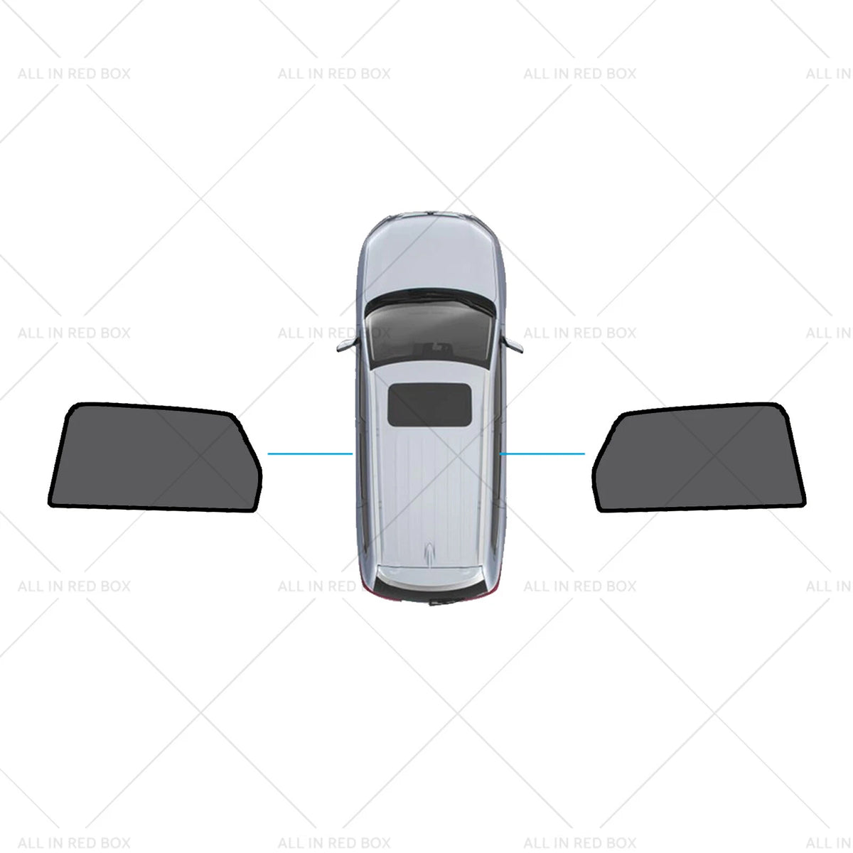Magnetic Mesh Sun Blind Shades for Audi A4 Wagon B9 (2016–Present)