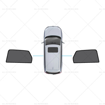 Magnetic Mesh Sun Blind Shades for Audi A4 Wagon B9 (2016–Present)