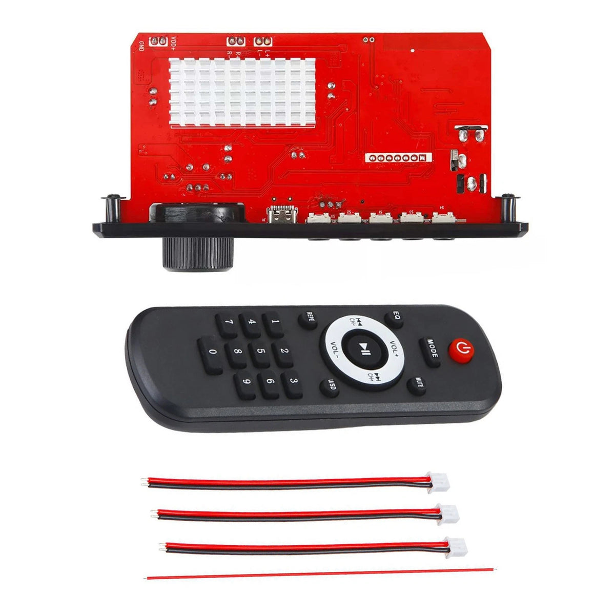 Set of 1 MP3 Decoder with Bluetooth 5.0 for Audio Amplifier Equipment