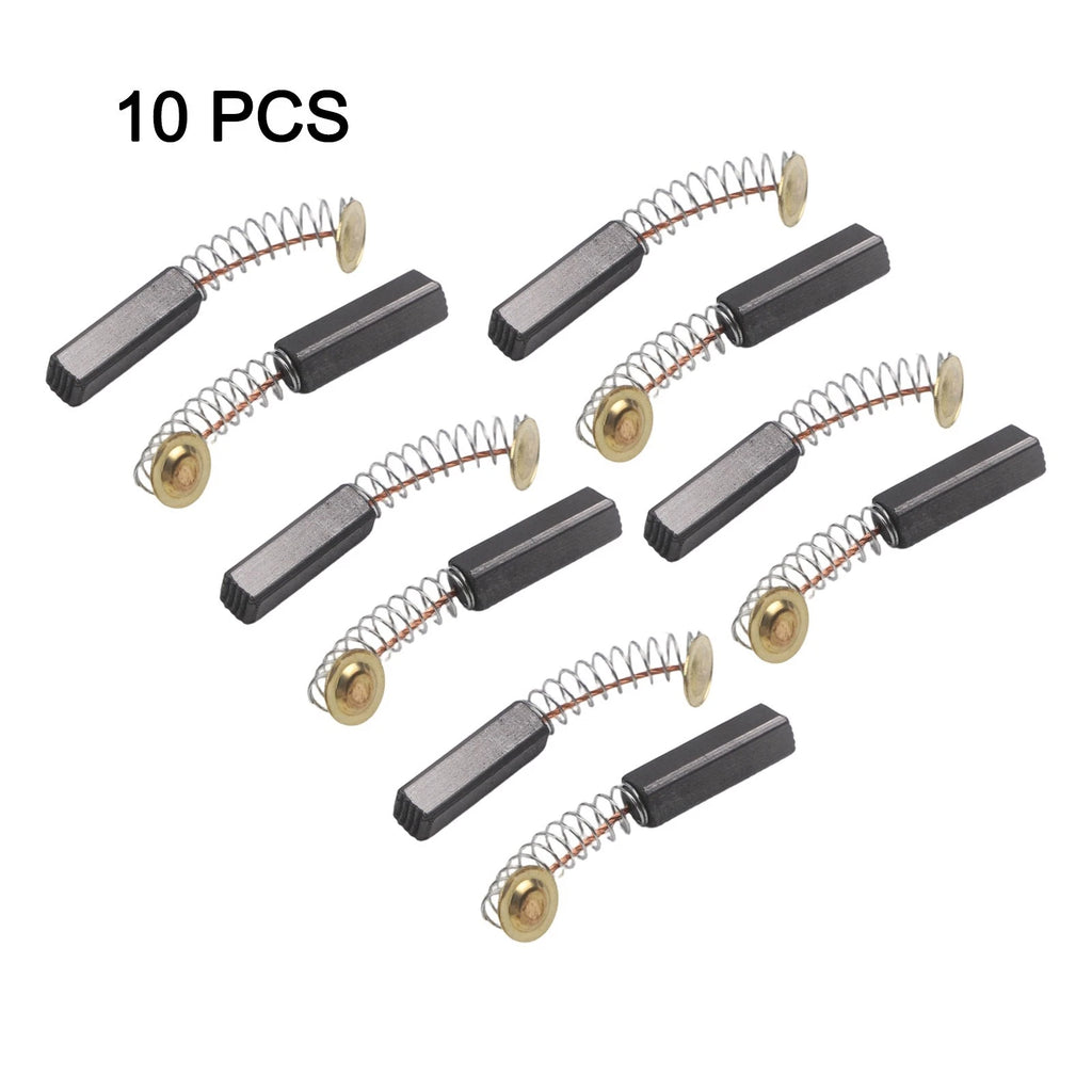 Carbon Brushes for Power Tool (20x6x6mm, Spring Length 30mm)