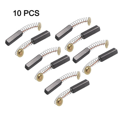 Carbon Brushes for Power Tool (20x6x6mm, Spring Length 30mm)