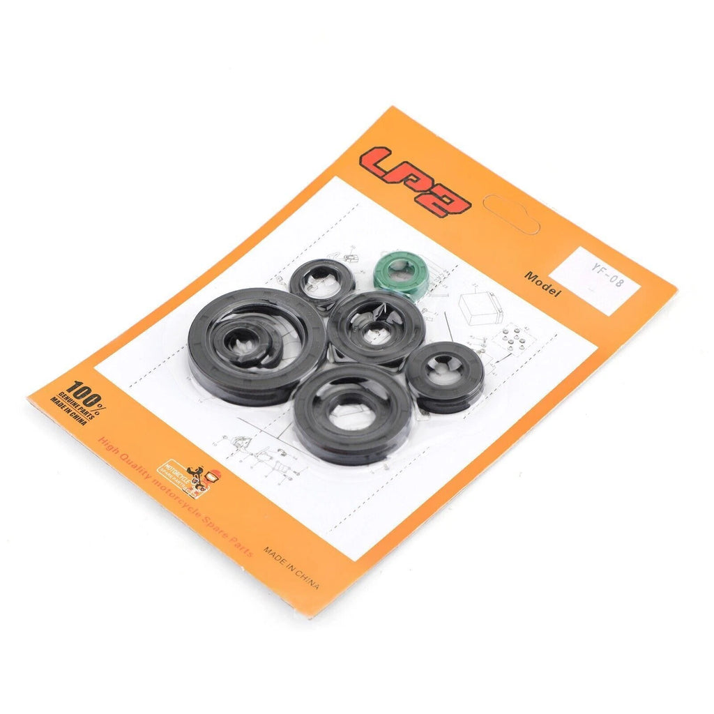 10pcs Engine Oil Seal Kit for Honda CR125R CR125 1987–2003 T9