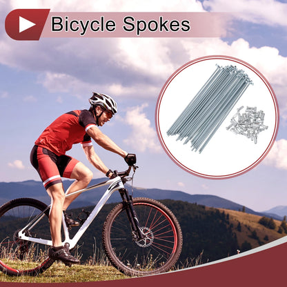 Bicycle Wheel Spokes 154mm Replacement Set for 26 inch Bike (2008–2015)