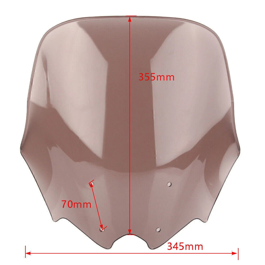 Front Windshield for Honda NC700S/NC750S (2010–2014) Iridium