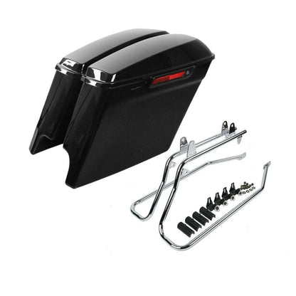 Stretched Saddlebags Conversion Bracket for Harley Softail Deluxe (1986–2017)