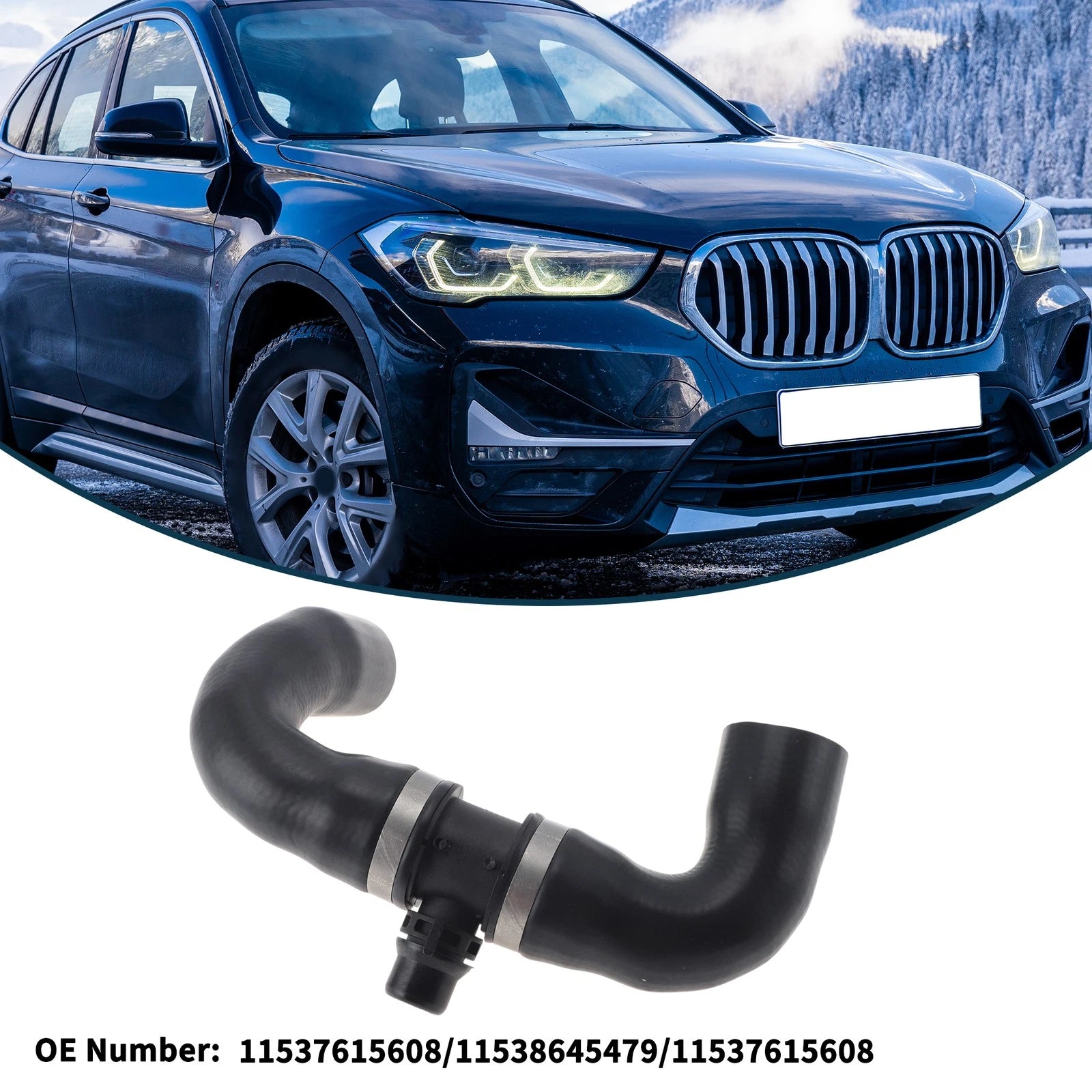 Radiator Hose Replacement for BMW X1 E84 2.0L (2013–2015) Coolant Pipe