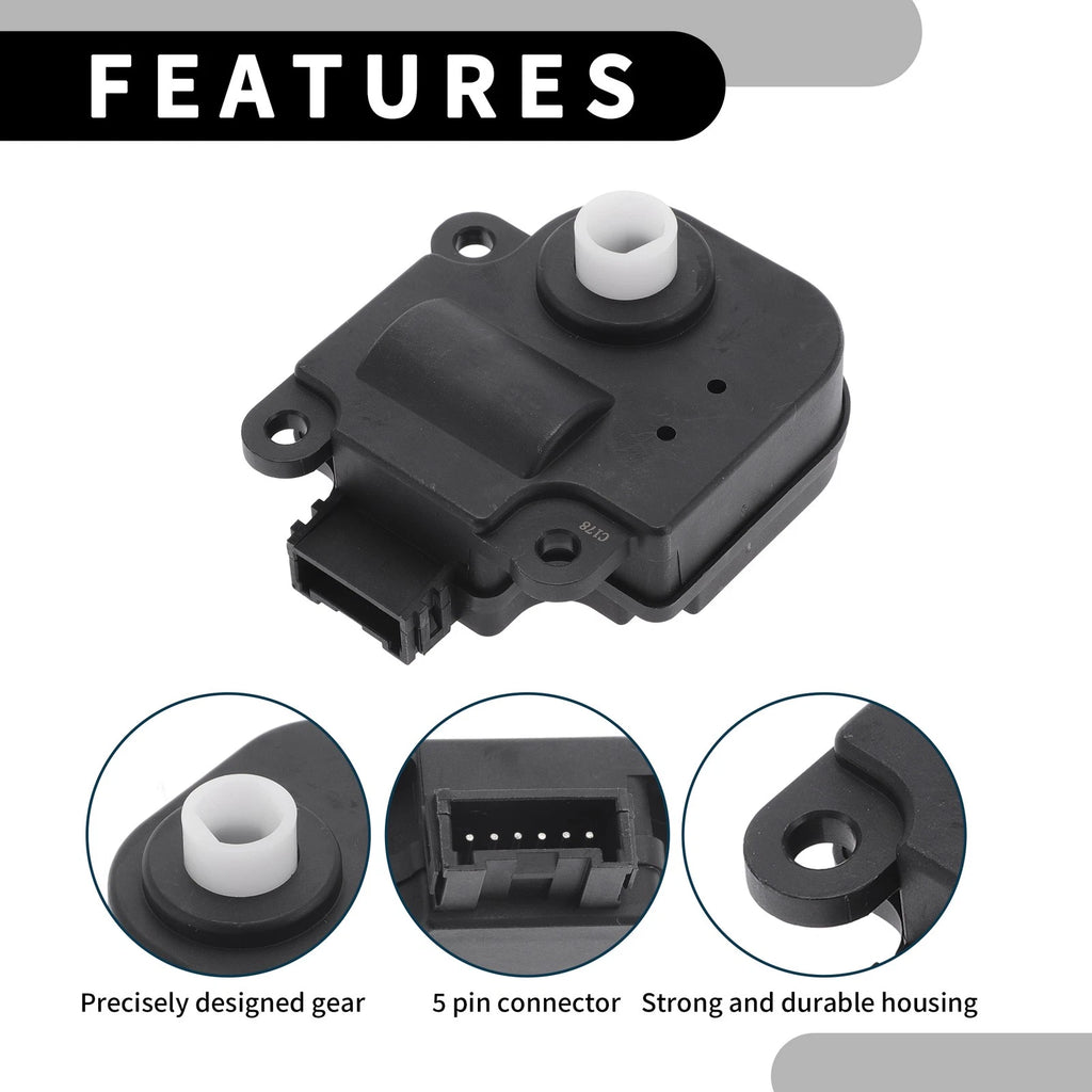 HVAC Heater Blend Door Actuator Replacement for Chevrolet Malibu (2008–2012)