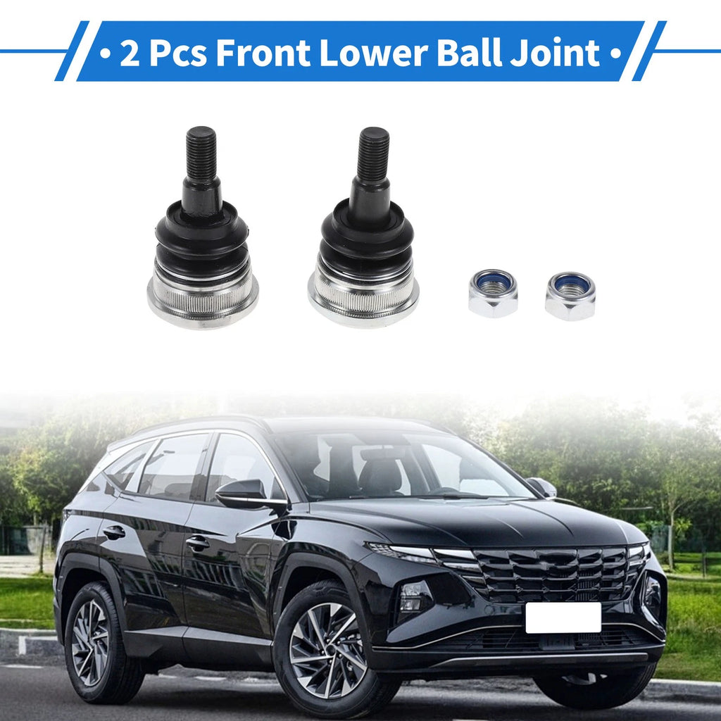 2 Pcs Front Lower Ball Joints Replacement for Hyundai Elantra (2011–2016)